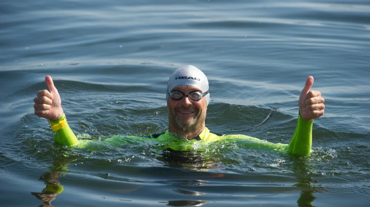 Martin Tschepe in der Müritz
