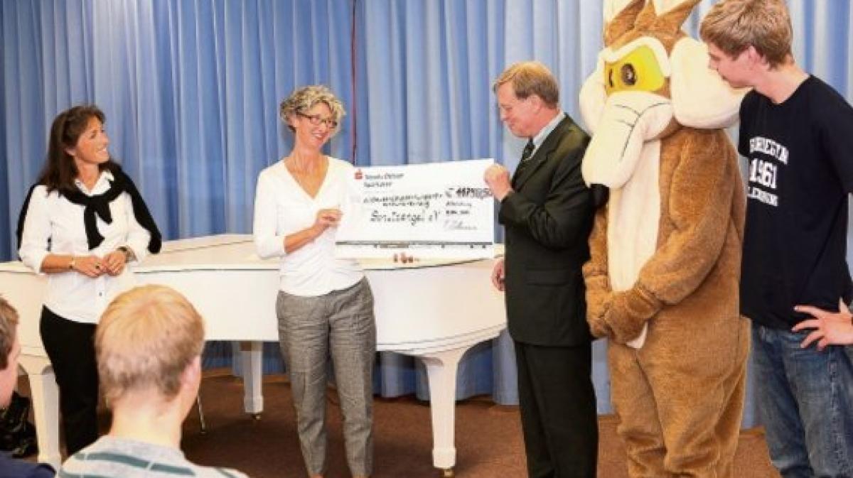 Fördegymnasium JubiläumsGeldregen soll Flensburgs Schutzengel SHZ