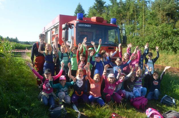 Auf in die Natur: Alle zwei Jahre startet die Grundschule Rehna ihr großes Geländespiel.  