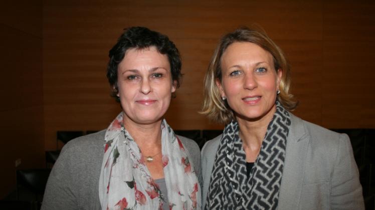 Frauke Runden (l.) und Ulrike Graefen: „Der Großteil der Politik und Verwaltung priorisiert den Straßenbau“.