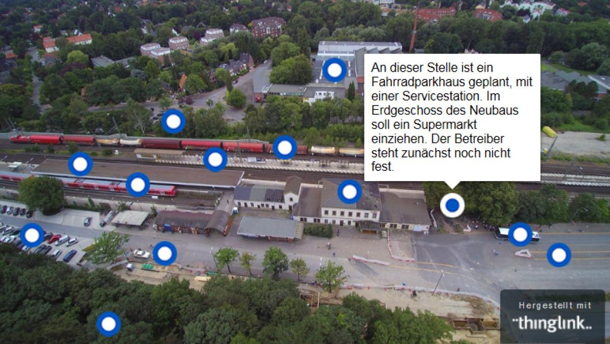So soll es einmal aussehen - alles zum neuen Bahnhof in Pinneberg | SHZ