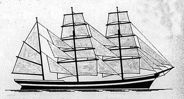 Eine Bark  ist ein Drei- oder Mehrmaster mit Mischtakelage. Das schnelle Wachsen der Schiffsgröße im 19. Jahrhundert verlangte stetig nach mehr Segelfläche.