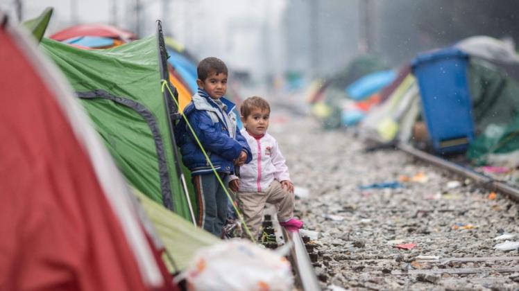 Viele Kinder Auf Der Flucht | SVZ