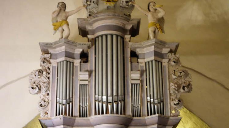 Noch fehlen 1500 Euro für die vollständige Sanierung der Zehnaer Orgel.   