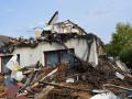 Dieses Bild der Verwüstung bot sich nach dem Brand in Linstow. Das Ferienhaus wurde komplett zerstört.  