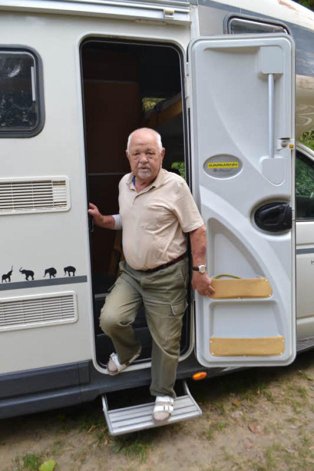 In Brüel aufgewachsen und gern wieder hier: Hans Sager. In Brüel aufgewachsen und gern wieder hier: Hans Sager.