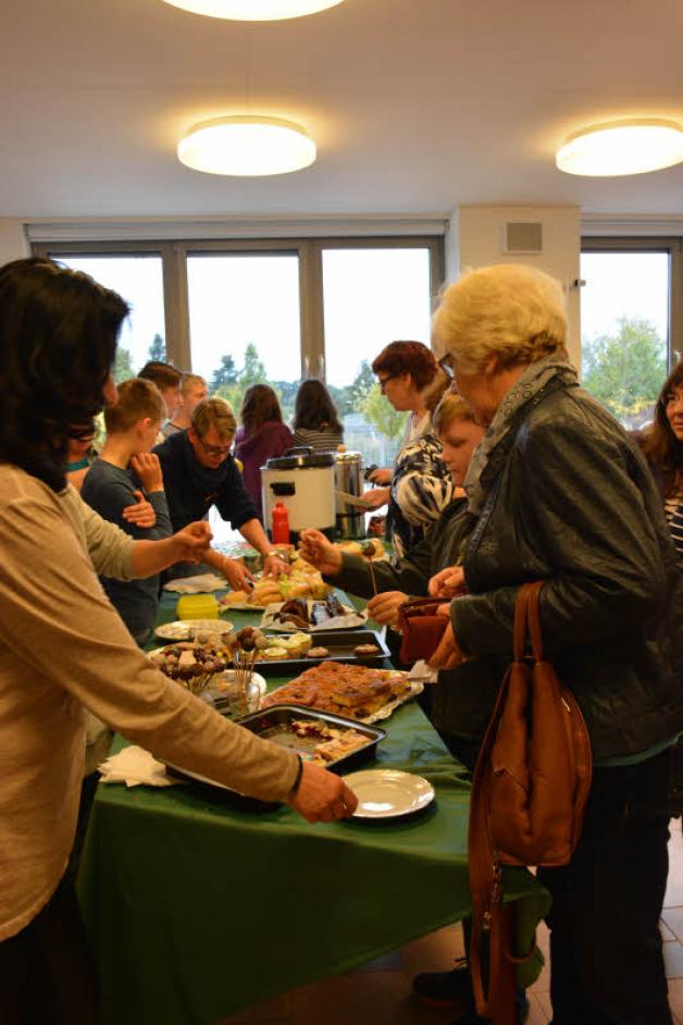 Selbstgemachtes beim Buffet Selbstgemachtes beim Buffet