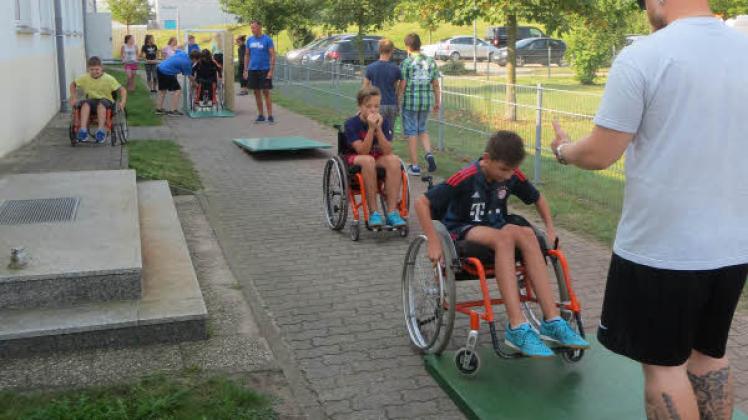 Parchimer Gymnasiasten beteiligten am Aufklärer-Projekt.  