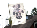 Auf dem Grundstück eines sogenannten «Reichsbürgers» ist am 19.10.2016 in Georgensgmünd (Bayern) eine Flagge mit der Aufschrift «Plan» zu sehen. Auch in MV hat die Bewegung Anhänger.  
