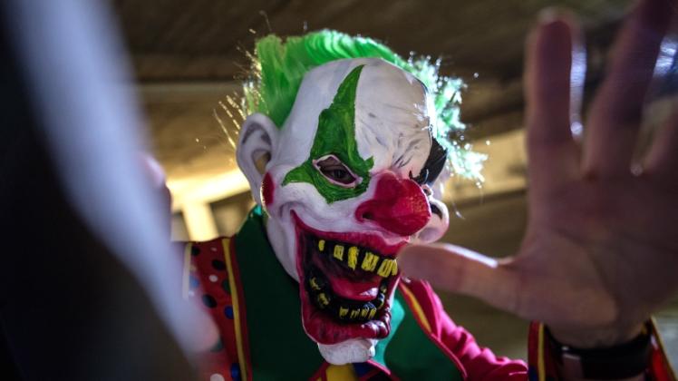 Horror-Clowns treiben mittlerweile auch in MV immer mehr ihr Unwesen.  