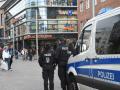 Die Polizei ist seit dem Sommer auf dem Marienplatz stärker präsent. Trotzdem gab es am Wochenende in der Nähe wieder eine Streiterei – ein Messer wurde gezückt.  