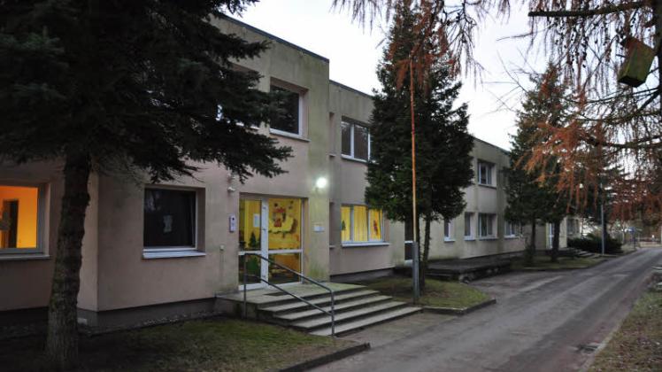 Die komplette obere Etage der Kita ist ungenutzt.  