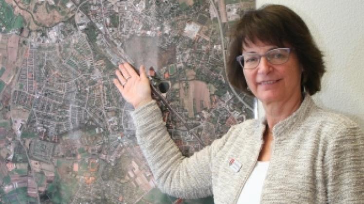 Bürgermeisterin Urte Steinberg will das Image der Kreisstadt aufpolieren.  