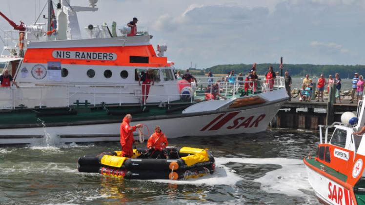 Nur noch ein Jahr  bleibt den Maasholmern der Seenotrettungskreuzer „Nis Randers“ erhalten.  