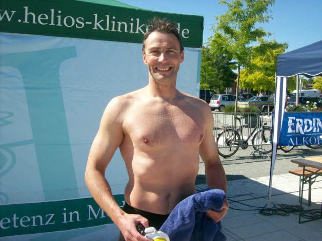 Ausnahmeschwimmer Steffen Schmolke. Ausnahmeschwimmer Steffen Schmolke.