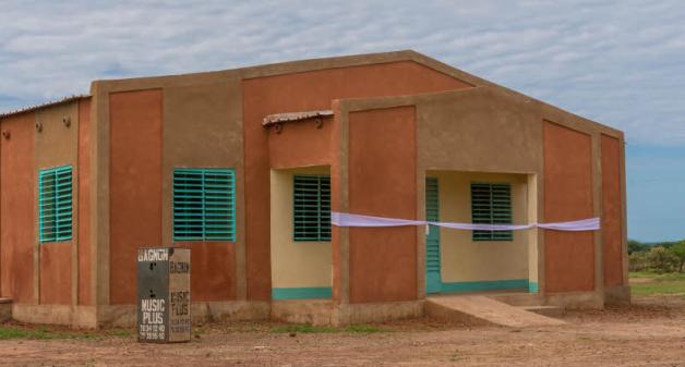 Großprojekt am Rande der Sahelzone: Die Krankenstation in Sien in Burkina Faso wurde auch mit Mitteln aus Aukrug aufgebaut. Im August wurde sie eingeweiht.