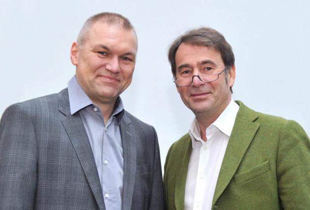 Die Geschäftsführer: Axel Manecke (l.), Frank-Peter Nitschke Die Geschäftsführer: Axel Manecke (l.), Frank-Peter Nitschke