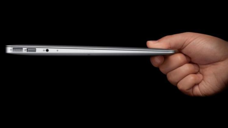 Apple hat sich das Design seines Macbook Air beim amerikanischen Patent- und Markenamt erfolgreich schützen lassen. 