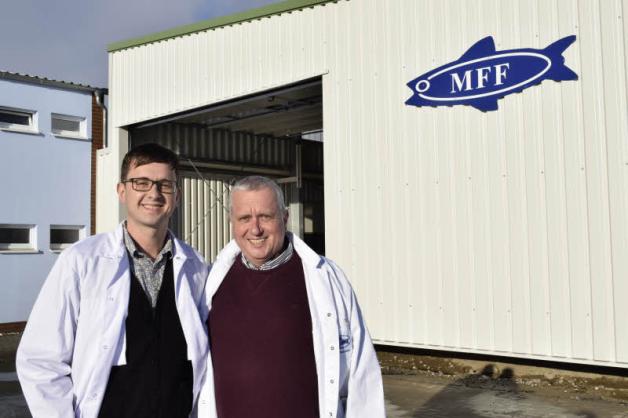 Sohn und Vater: Felix und Bernd Scholz (r.). Sohn und Vater: Felix und Bernd Scholz (r.).