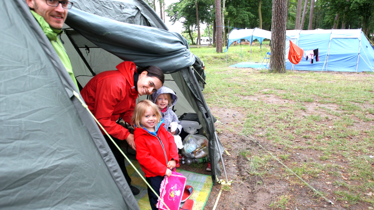 Der Campingplatz in Kühlungsborn ist einer von 17 ausgezeichneten Plätze.