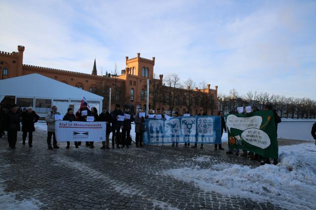 Proteste in Schwerin