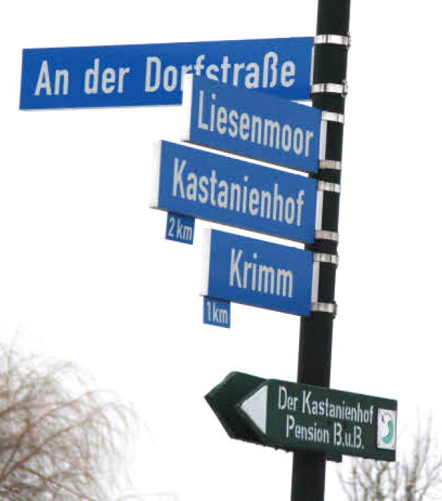Seit einem Jahr gibt es in der Gemeinde Königsfeld neue Straßennamen. Bis zum Online-Kartendienst Google Maps ist das allerdings noch nicht durchgedrungen.