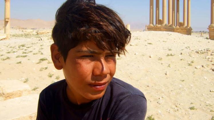 Der 15-jährige Mohamad lebte 2008 vom Souvenirhandel in der Ruinenstadt. Fotos: Zentralpark 