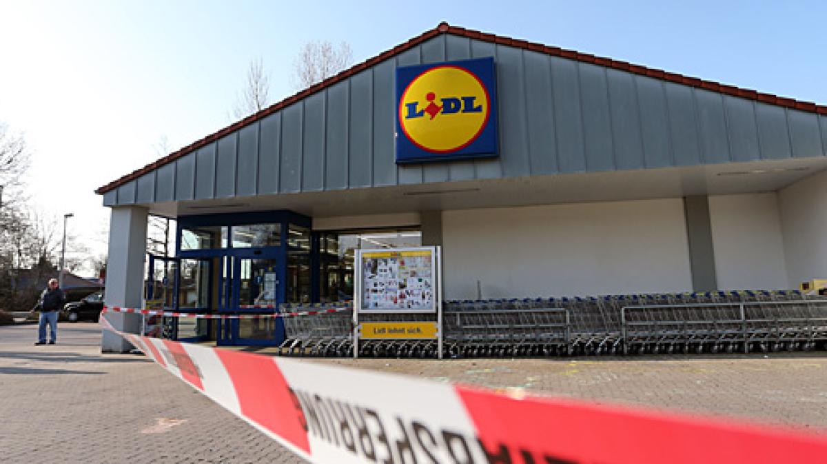 Überfall bei Lidl in Flensburg SHZ