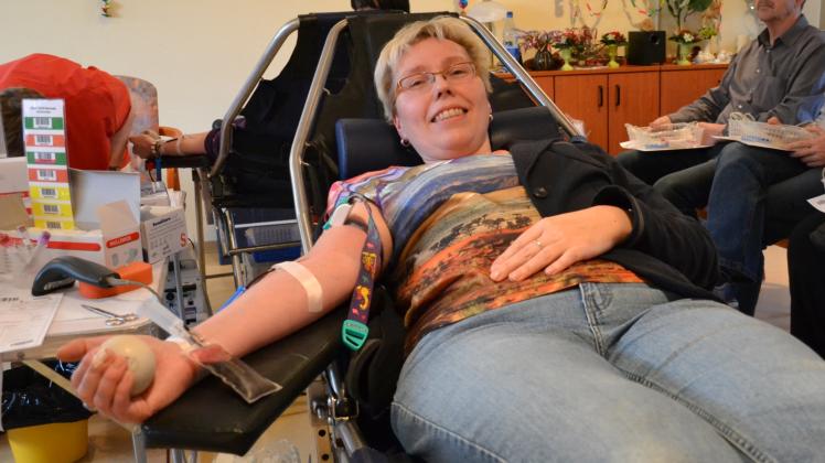 Seit rund 15 Jahren spendet Jana Schneider nun schon ihr Blut – einfach um anderen Menschen zu helfen.  