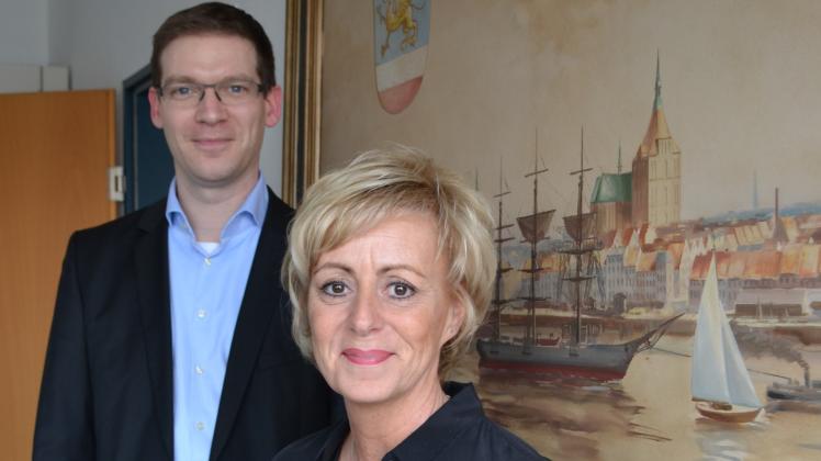 Übergabe: Schon ehe Tobias Häfner Geschäftsführer wurde, hatte Gabriela Glävke-Münkwitz erwogen, sich zu bewerben. „Jetzt ist der richtige Zeitpunkt“, sagt die 52-Jährige. 