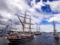 Auch bei der Hanse Sail sind die Traditionssegler gern gesehene Gäste. Wie viele in diesem Jahr nach Rostock kommen, steht noch nicht fest.  