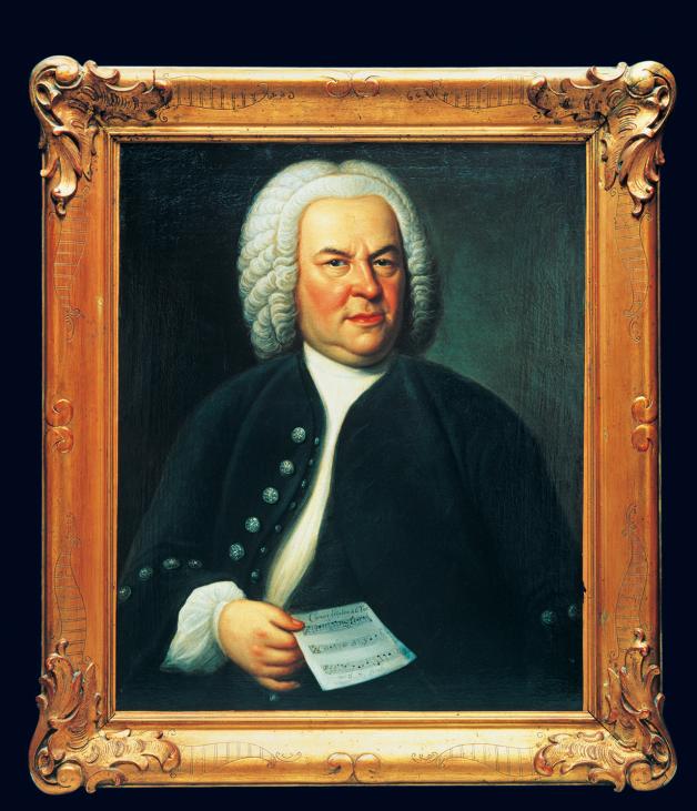 Organist und Komponist Johann Sebastian Bach  