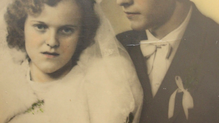 Helmut und Eveline Prosenc auf ihrem Hochzeitsbild