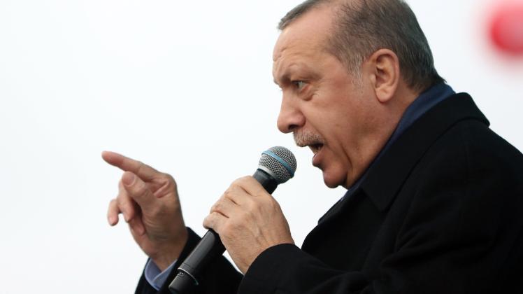 Der türkische Präsident Recep Tayyip Erdogan  