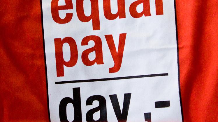 Das Logo des Equal Pay Day  