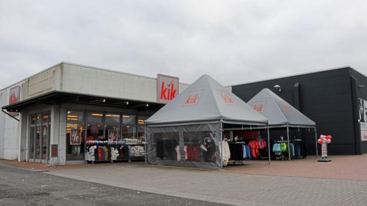 Kik-Markt an der alten Werft in Papenburg wird