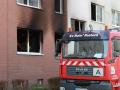 Der Brand ist gelöscht, nun beginnen die Ermittlungsarbeiten der Polizei zur Ursache des Feuers in der Flensburger Straße.  
