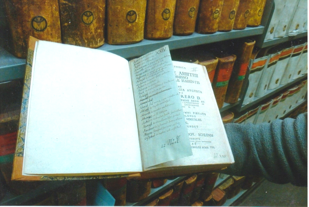 Wertvolles Erbe: Kämmerer hatte testamentarisch verfügt, seine Privatbibliothek nach seinem Tode als geschlossene Abteilung in die Universitätsbibliothek einzugliedern.  