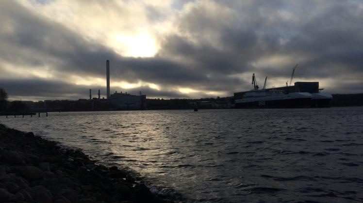 Gute Konjunktur bei der Wirtschaft vor Ort:  Fast 40 Prozent der exportierenden Unternehmen, hier die Flensburger Werft, erwarten bessere Geschäfte. 