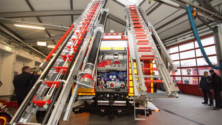 Modernste Technik zeichnet das neue Löschgruppenfahrzeug aus. 