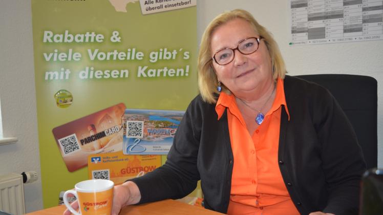 Setzt auf ein weiteres Wachstum der Güstrow-Card: Geschäftsführerin Annegret Dräger   