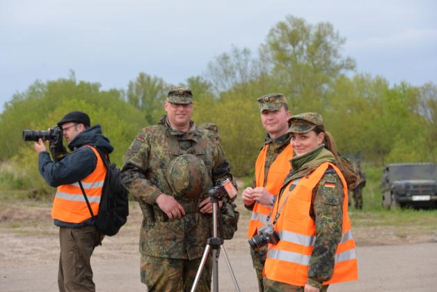 Chef der Hagenower Versorger, Oberstleutnant Jörg Sieder. Chef der Hagenower Versorger, Oberstleutnant Jörg Sieder.