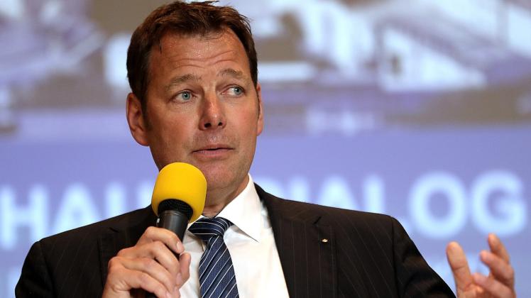 Martin Wilde, kaufmännischer Vorstand der Diako: „Es war nicht ganz einfach, 194 Millionen Euro Förderung für Flensburg hinzubekommen.“