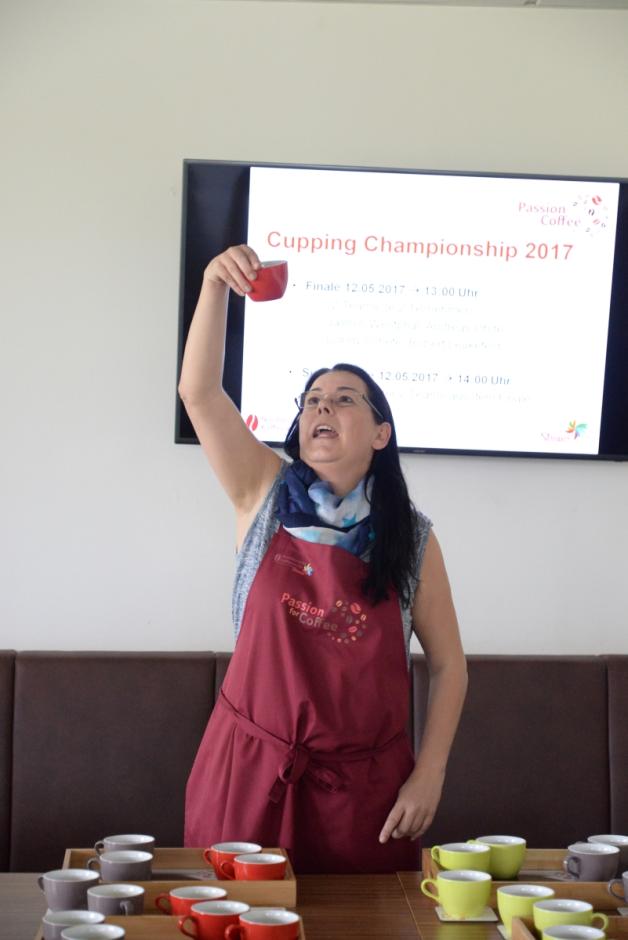 Auch Personalchefin Susanne Kutschreiter machte mit und schaffte es ins Halbfinale. Auch Personalchefin Susanne Kutschreiter machte mit und schaffte es ins Halbfinale.
