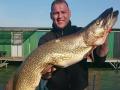 Der Fang des Lebens: 1,26 Meter lang war der Rekordfisch von Patrick Niezurawski .  