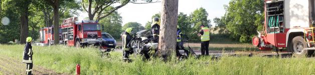 Schwerer Unfall auf der B 192 zwischen Sternberg und Holzendorf Schwerer Unfall auf der B 192 zwischen Sternberg und Holzendorf