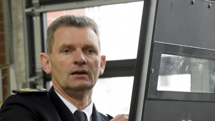 Unter Druck: Der heutige Landespolizeidirektor Ralf Höhs. 