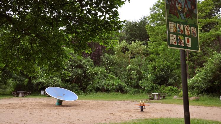 Im Freizeitpark an der Wittenberger Straße wurde am Herrentag ein Neunjähriger von einem Mann brutal geschlagen. 