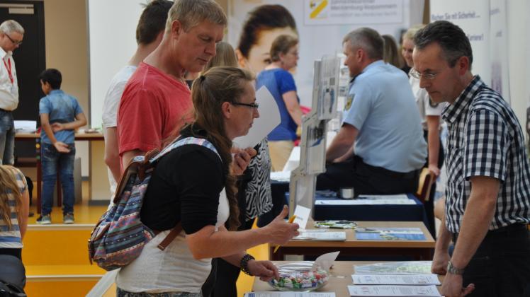 Interesse amStand der Stadtwerke Lübz GmbH