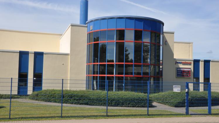 Das Heizwerk in Neustadt-Glewe 